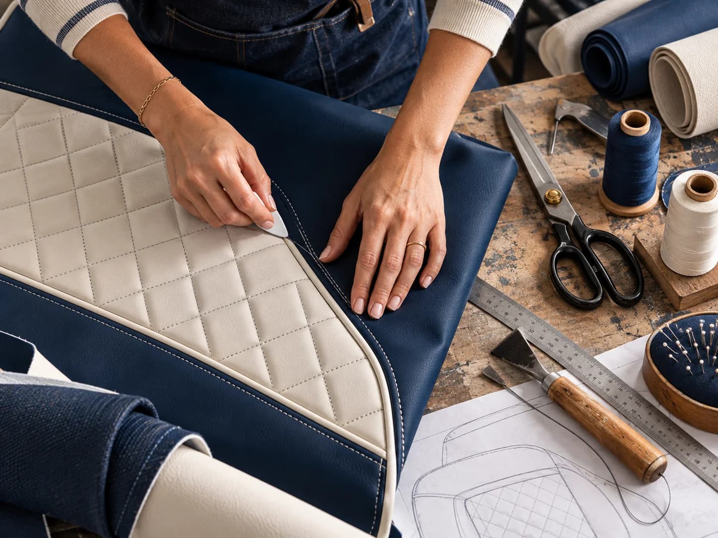 Savoir-faire artisanal Sellerie Mistral 83